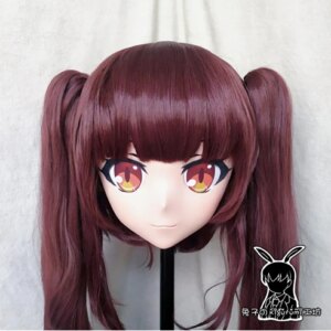 (KM9186)Quality Handmade Female/Girl Resin 3/4 Head Japanese Cartoon Character Cosplay Ellie Kigurumi Mask Crossdresser