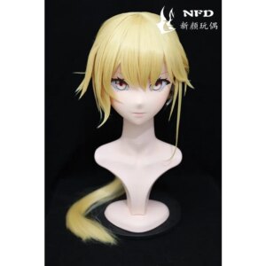Kigurumi girl frontline, lightning sister Kigurumi mask full headband lock cosplay headshell props costume anime