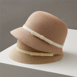 Hat lady summer fisherman short brim irregular Herben-style sunshade vacation