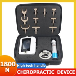 1800N Electric Correction Gun Spinal Adjustable Instrument Impulse Spine Cervical Massager New Chiropractic Adjusting Tool