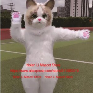 High Quality Cute Cat Mascot Costume Husky Dog Fox Wolf Cartoon Set Adult Role-Playing Advertisement Carnival Game Gift 1353