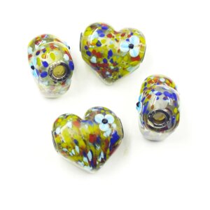 23PCS/LOT Classic. High quality Italian macroporous glass beads