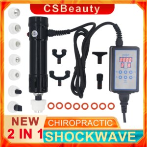300mj Shockwave Therapy Machine With 11 Heads Body Relax Massage ED Treatment Shock Wave Physiotherapy Body Massager