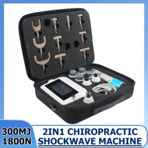 300MJ Shockwave Therapy Machine 17 Probes Deep Body Massage ED Treatment Spinal Adjustment Tools Body Muscle Massage Pain Relief