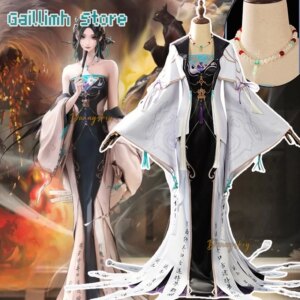 Jade Bone 코스프레 Game Path to Nowhere Costumes Evening dresses Long dresses Women’s Dresses Disguise Role-play for Adult Women