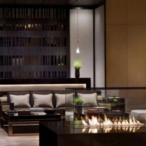tuya wifi bio kamin electric fireplace ethanol burner bioethanol fire table lamp metal