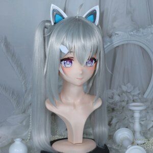 Kigurumi sophina Kigurumi mask full headband lock cosplay headshell props costume anime game