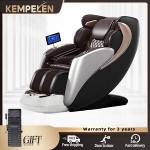 3 Year Warranty Dual-core 4D Zero Gravity Foot Roller Massage Chair Kneading 3D SL-Track Airbag Heating Office Chair Sofa Chair