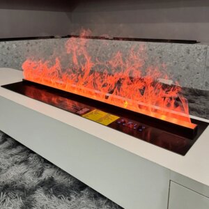 Intelligent Indoor Electric Water Vapor Smart Steam LED FlameTV Fireplace Decoration 3D Water Vapour Electric Fireplace