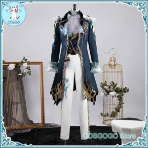 COSGOGO [Customized] Identity Ⅴ Frederick Kreiburg Cosplay Costume Composer Cos Halloween Game Women Men Suit Role Play Handsome