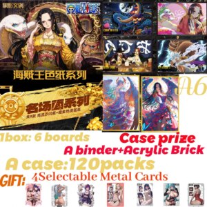 HeiYing Creative A6 Board OP One Piece Waifu Collection Card Set Boa Nami Robin Uta Booster Box Doujin Toys Trading Gifts