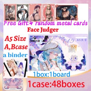 2025 Newest Goddess Story Face Judger A5 Size Boards Swimsuit Bikini Feast Booster Box Doujin Toy Hobbies Gift