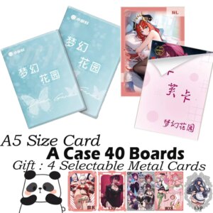 Little Tadpole A5 Size Goddess Card Dream Graden Hobby Spicy Waifu Board Doujin Booster Box LSP Rare Collection Card Toy Gift