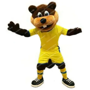 New Adult Hot Sale Foam Cute Brown Beaver Cartoon Mascot Costume Plush Christmas Fancy Dress Halloween Mascot Costume