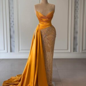 DMDRS Sweetheart Evening Dress 2025 Sleeveless Beaded Party Gown Formal A-line Floor-Length Party Dresses Customized