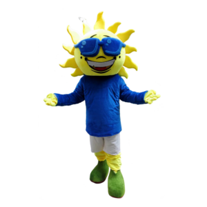 sunflower mascot costume sun custom anime cosplay kits mascotte theme fancy dress carnival costume1311