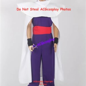 Gohan Cosplay Costume acgcosplay Garment with Big Cloak