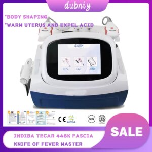 448k INDEBA Tecar Fever Master Fascia Blade Body Cet Ret Fascia Muscle Scraper Machine For Weight Loss Body Slimming Diathermy
