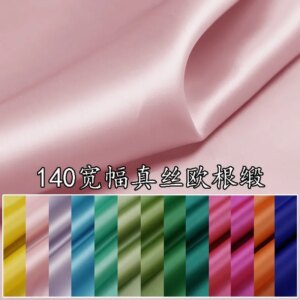 140cm wide silk Eugen satin lustrine temerine duchesse crisp fabric