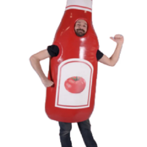 Condiments Ketchup mascot costume custom fancy costume anime cosplay kit mascotte theme fancy dress carnival costume b0560