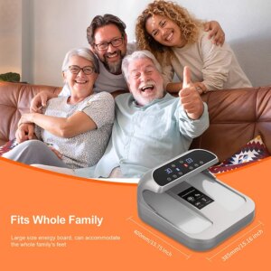 Suyzeko Physiotherapy Terahertz Foot Massager PEMF Tera Hertz Frequency Therapy Device Heating Therapy Cell Energy Health Care