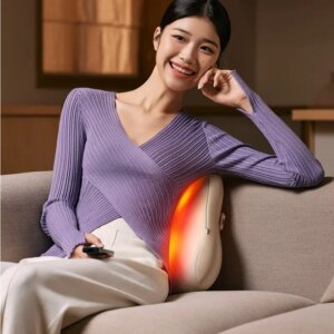Butterfly Mechanical Waist Massager, Shoulder and Neck Massage Pillow Multi-functional Body Massagers, Lumbar Massage Cushion