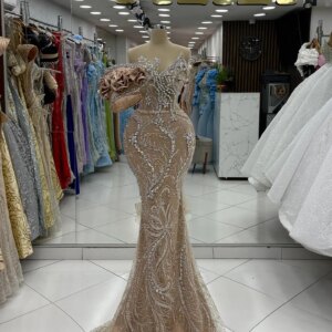Champagne Mermaid Cocktail Dresses With Crystals Sweetheart Off Shoulder Prom Dresses Party Dresses Vestidos Femenino Customized