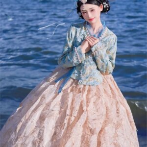 Lace heavy industry clothing female national dance costume travel shooting