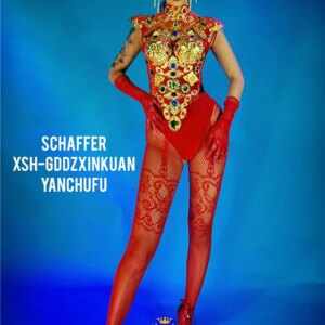 GOGO women’s Chinese style New Year’s Day costumes dance team women’s costumes