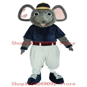 Elephant Mascot Costume Cartoon anime Cosplay Costume Christmas Holiday Party maskote Costume Adult EVA Helmet