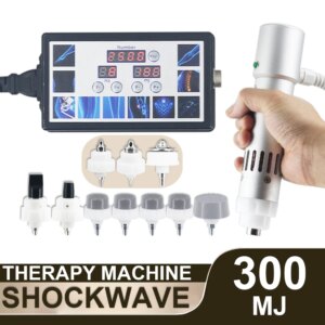 300MJ Professional Shockwave Therapy Machine For Erectile Dysfunction Treatment Body Relaxation Pain Relief 10 Heads