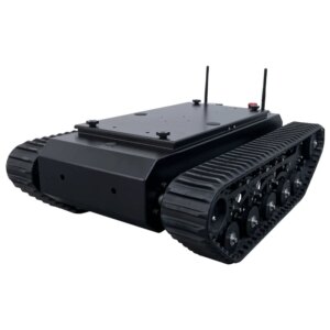50kg Load TR500 Tank Car chassis 8cm Rubber Track Assembled Shock Absorption Suspension system FOR STM32 Programmable Robot Kit