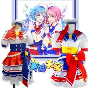 PriPara Prism Paradise Reona Uesuto Dorothy West Cosplay Costume Customized Acceptable order,performance clothes