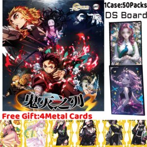 FanHua Culture Demon Slayer Wave 3 Acrylic Board Grating Collection Card Multiple Character Cards Badges Hobbies and Toy Gift