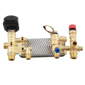 high quality brass Plate heat exchanger wall-mounted boiler accessories vertical Module component