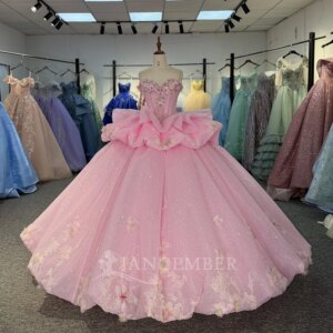 15 Quinceanera Dress 2025 Strapless Beaded Applique Birthday Ball Gown Tiered’ Customized vestidos de 15 años quinceañeras