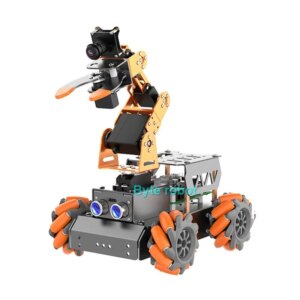MasterPi Vision AI Robot Open Source 4WD Robot Car Robot Arm with Board for Raspberry Pi 5/4G Robot DIY Kit Programmable Robot