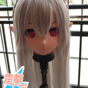 (X-KM164)Quality Handmade Female/Girl Resin Japanese Cartoon Character Animego Cosplay Kigurumi Mask Crossdresser