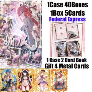 2025 Lastest A5 Size Charm Lady Collection Card Board Set Tear Card Redecptions Goddess Story Waifu Doujin Toys Gift