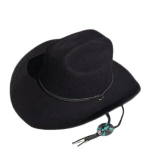 Vintage pendant woven windproof rope with thick eaves pure cashmere and girls hats
