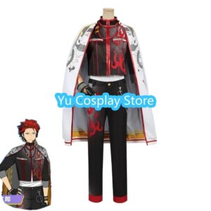 Yu-Cosplay Game Ensemble Stars Kiryu Kuro Cosplay Costume Fancy Party Suit Halloween Carnival Uniforms Anime Clothing Custom