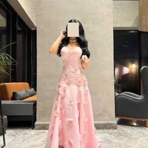 Xixi Vestidos Para Eventos Especiales 3d Flowers Elegant And Beautiful Dresses For Women Zipper Up Formal Occasion Dresses Eveni