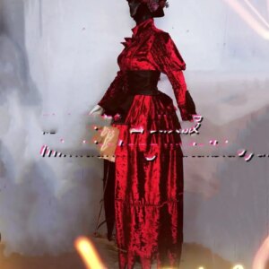 Nightclub bar Halloween costumes Red Phantom retro costumes DS costumes