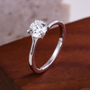 Provence Luxury Wedding Ring 14K 18KGold Round Cut IGI D/VS1 Lab Diamonds Rings Engagement Rings for Women Personalized Custom