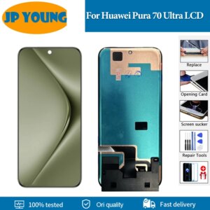 6.8″ AMOLED For Huawei Pura 70 Ultra LCD Display HBP-LX9 HBP-AL00 Touch Panel Digitizer Screen For Huawei Pura 70Ultra Replace