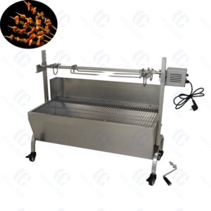 Commercial Automatic Barbecue Grill Electric Barbecue Outdoor Charcoal Grill Outdoor Barbecue Grill