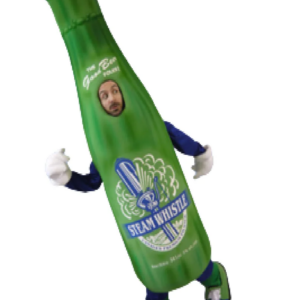 Bottle Steam Whistle mascot costume custom fancy costume anime cosplay kit mascotte theme fancy dress carnival costume b0547