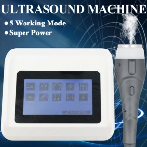 Professional Physiotherapy Ultrasound 20MJ For Body Pain Relief Massage Relaxation Healthcare Ultrasound Therapeutic Instrument