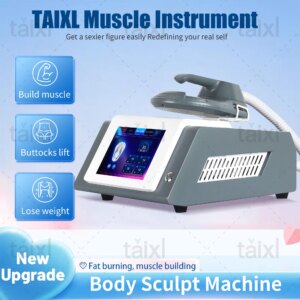 2025 Latest 15 Tesla 6500W Hi-Emt EMS Portable Muscle Slimming And Weight Loss Engraving Body Sculpting Machine Salon