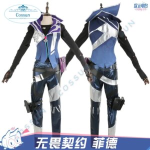 Game Valoran Fade Cosplay Costume Halloween outfits Game Battle Suit Uniform Halloween Party Outfit Women Suit